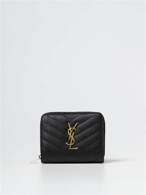 ysl cassandre portefeuille|Portefeuille à chaîne Cassandre en cuir matelassé en noir – Saint .